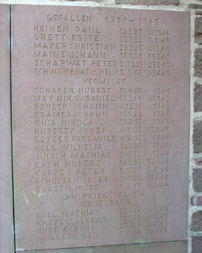 Oorlogsmonument Densborn #4