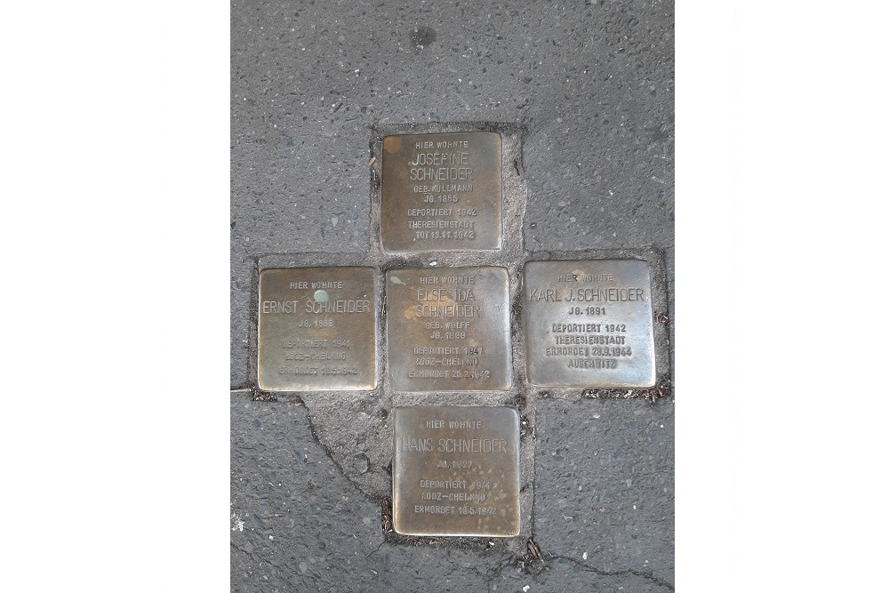 Stolpersteine Eberhardstrae 1