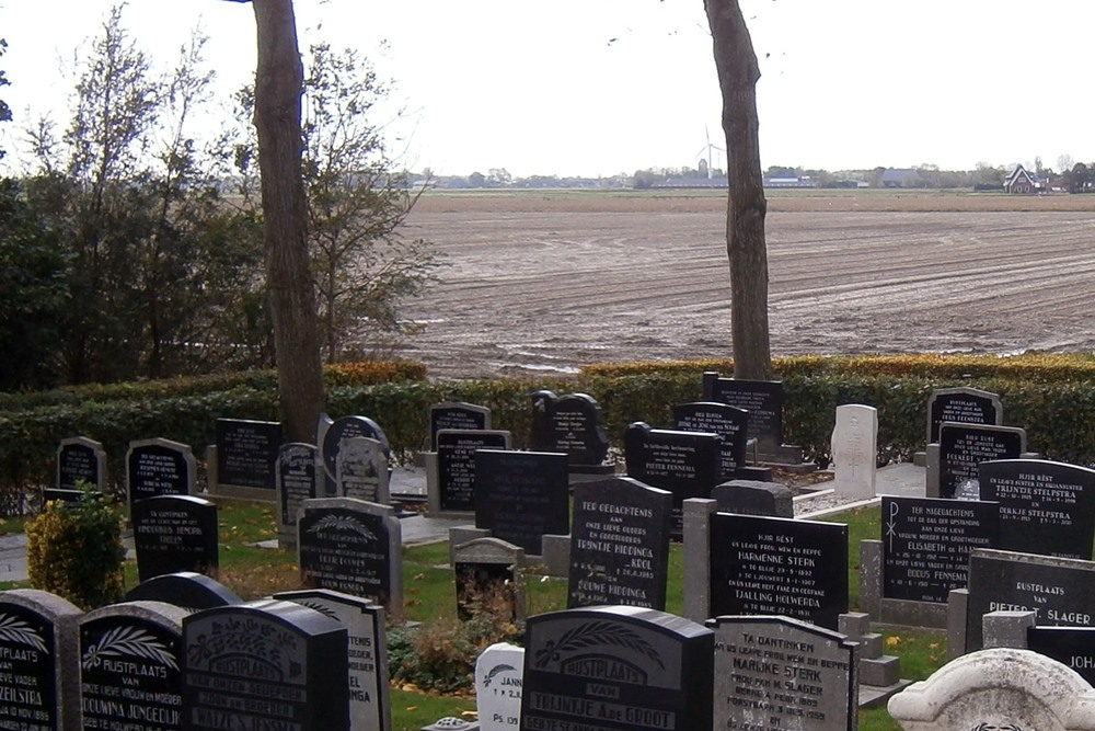 Commonwealth War Grave Protestant Churchyard Blije #2