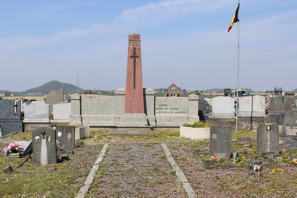 Belgische Graven Oudstrijders Péronnes-lez-Binche Charbonnage #1