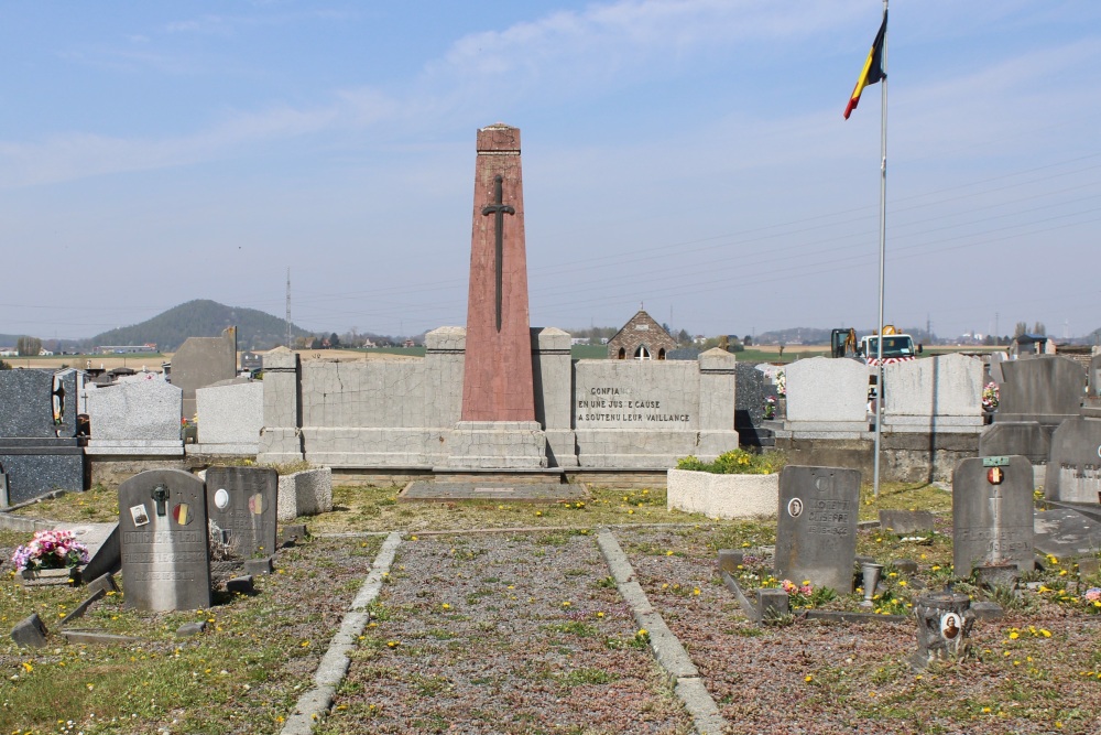 Belgische Graven Oudstrijders Pronnes-lez-Binche Charbonnage #1