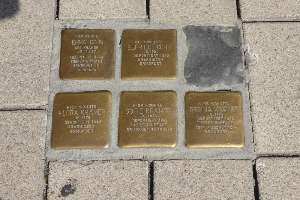 Stolpersteine Roßmarkt 29