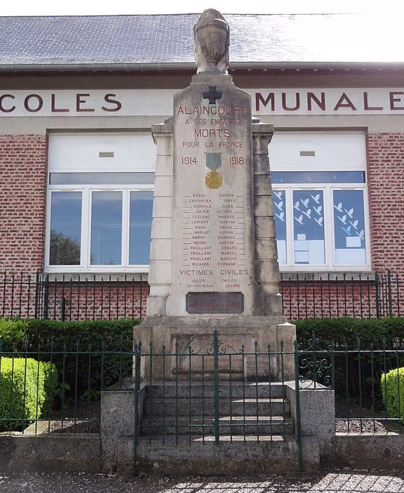 Oorlogsmonument Alaincourt