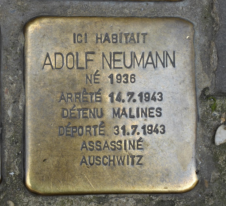 Stumbling Stones Rue Saint-Ghislain 53 #5