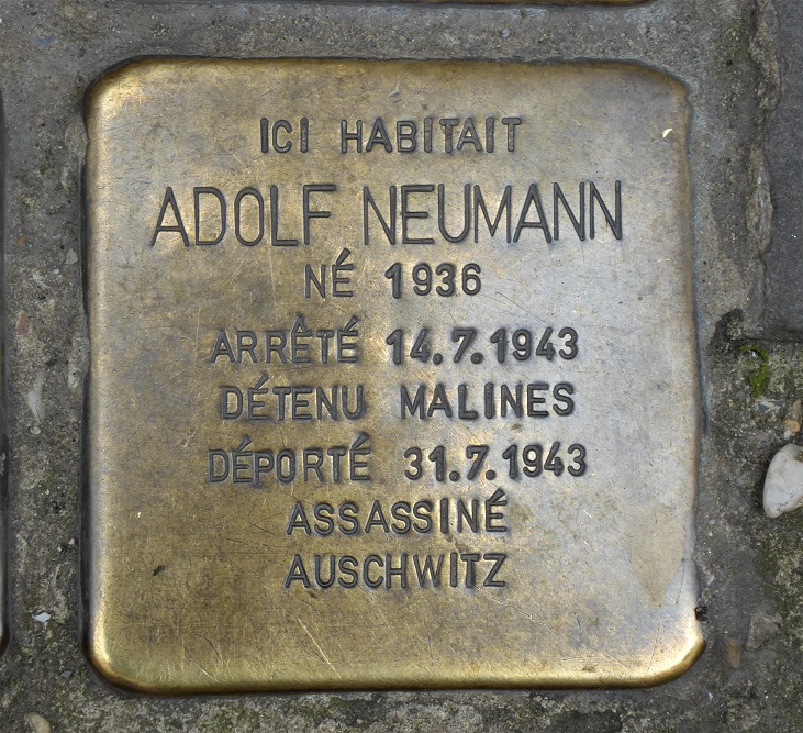 Stolpersteine Sint-Gisleinsstraat 53 #5