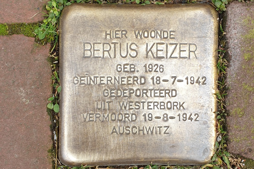 Stolperstein Herengracht 75 #1