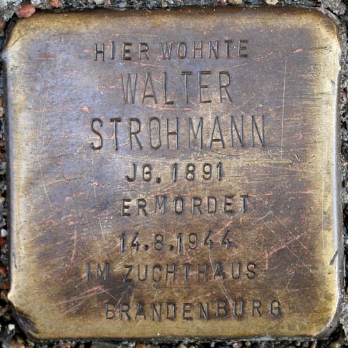 Stolperstein Grntaler Strae 30 #1