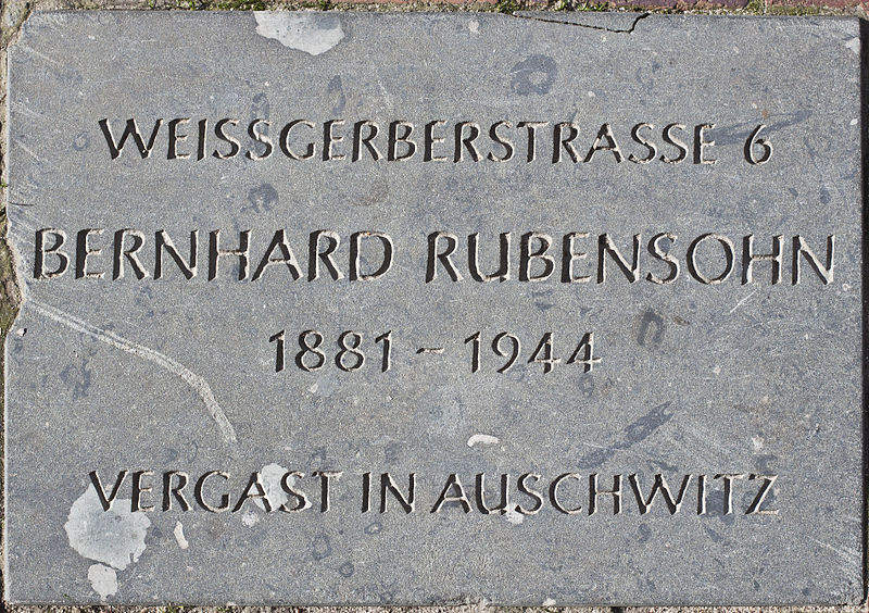 Memorial Stones Weigerberstrae 6 #1