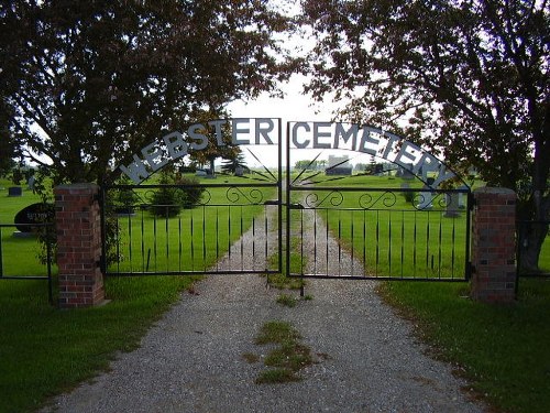 Oorlogsgraven van het Gemenebest Webster Union Cemetery