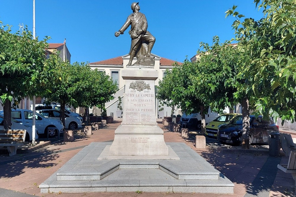 Oorlogsmonument Sury-le-Comtal #2