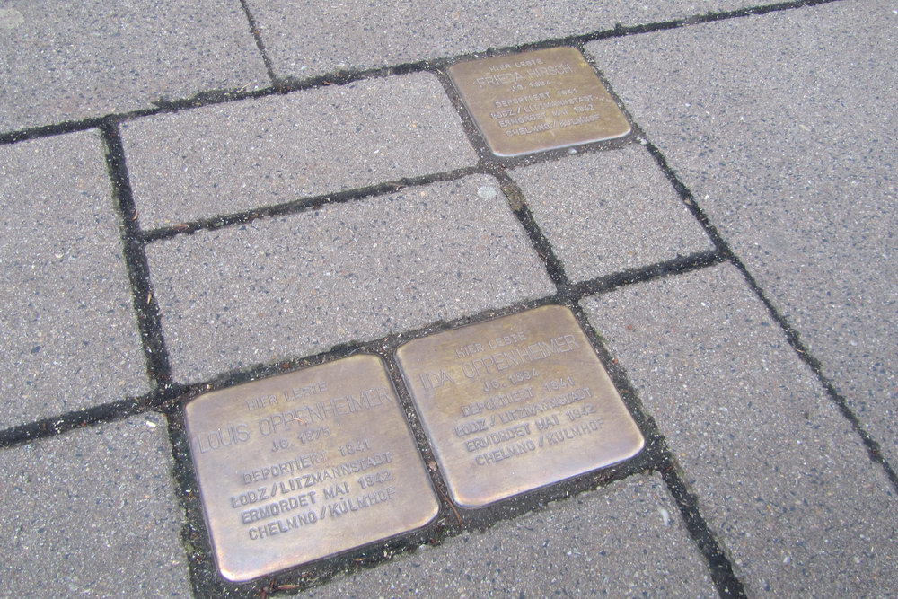 Stumbling Stones Beethovenstraße 8 #1