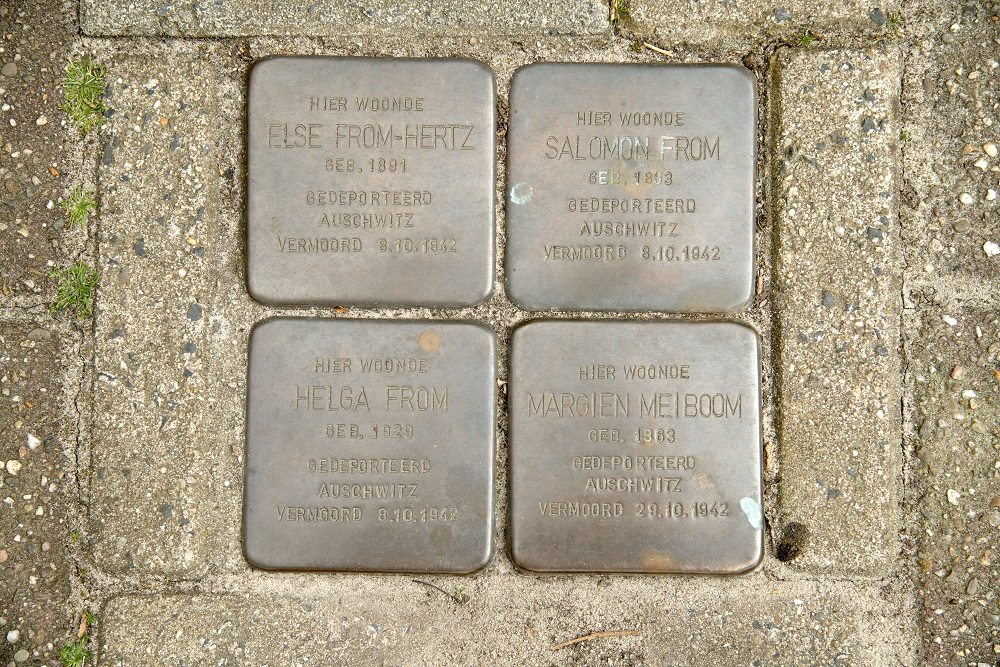 Stolpersteine Burgemeester Tijmesstraat 31