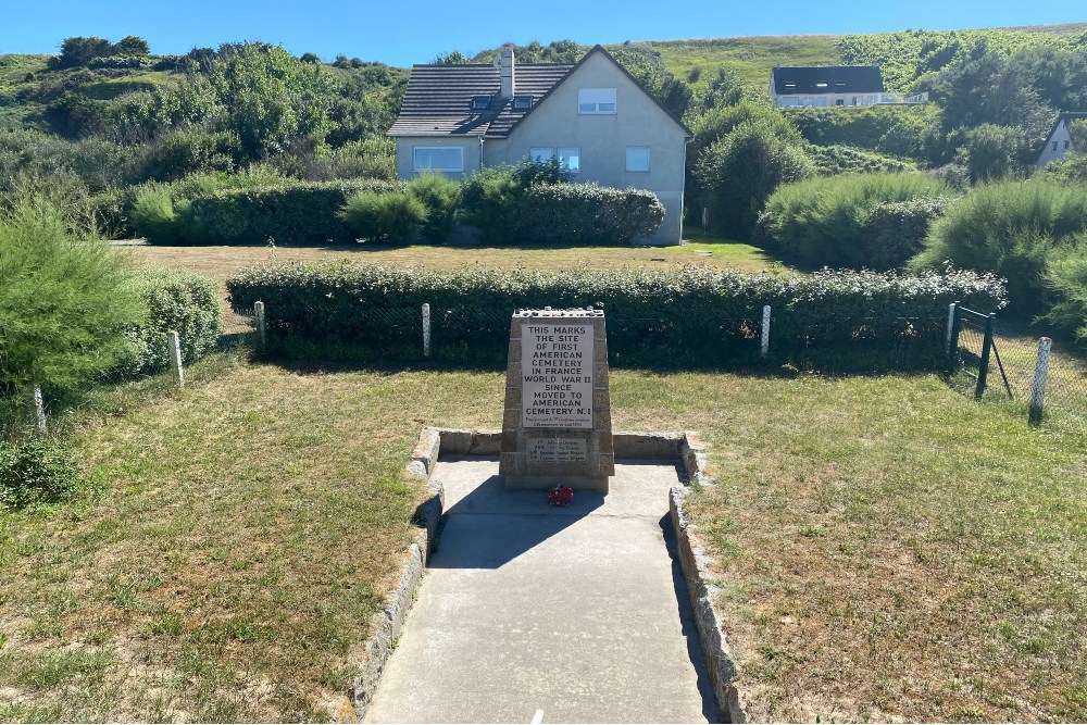 Monument Eerste Amerikaanse Oorlogsbegraafplaats in Frankrijk