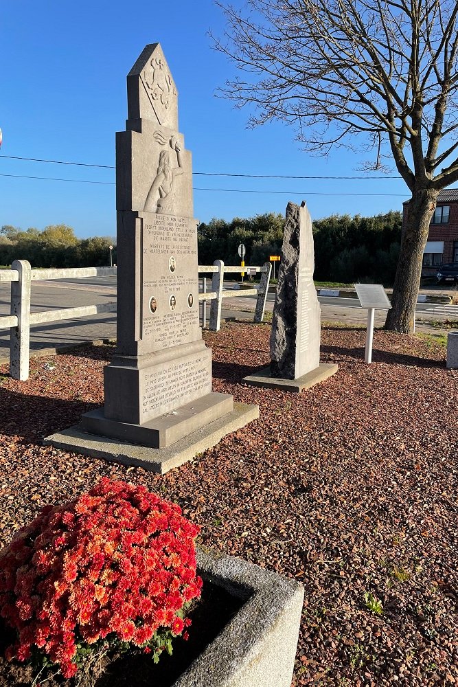 Monument Slachtoffers Represaille Herne #1