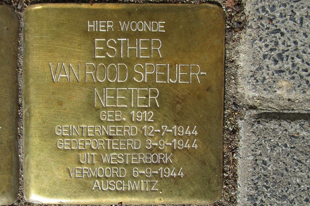 Stolpersteine Admiraal de Ruijterweg 189 #3