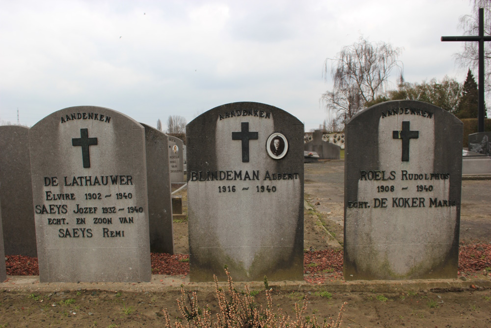 Belgische Oorlogsgraven Oudegem	 #2