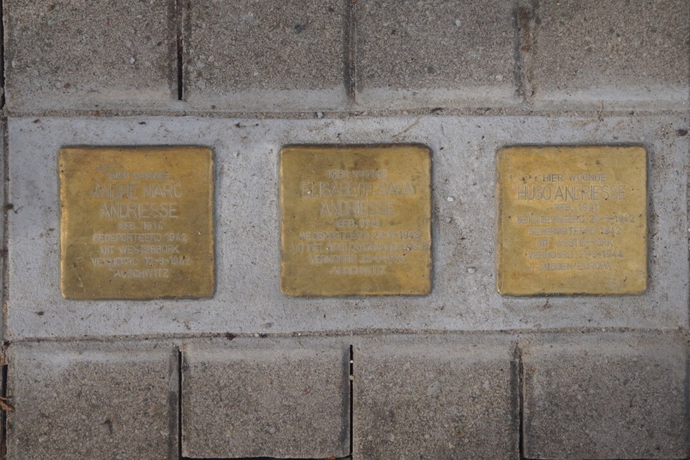 Stolpersteine Molenpad