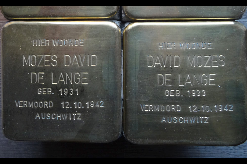 Stolpersteine Markstraat 28 #2