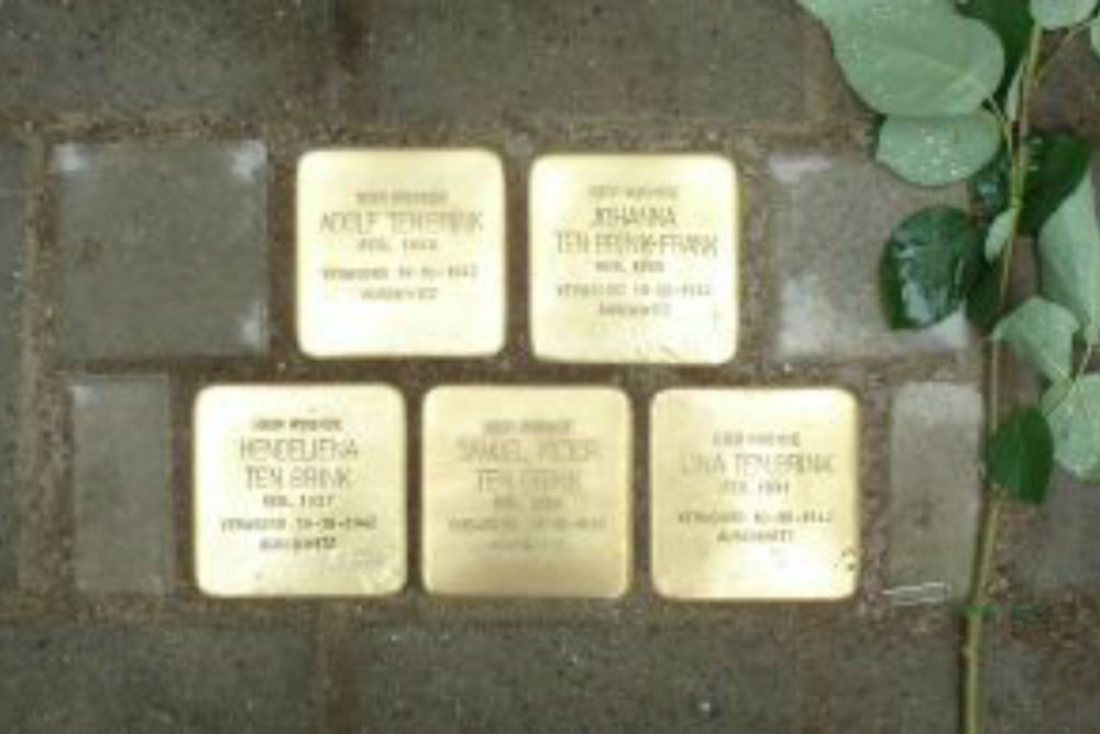 Stolpersteine Prins Hendrikstraat 1 #1