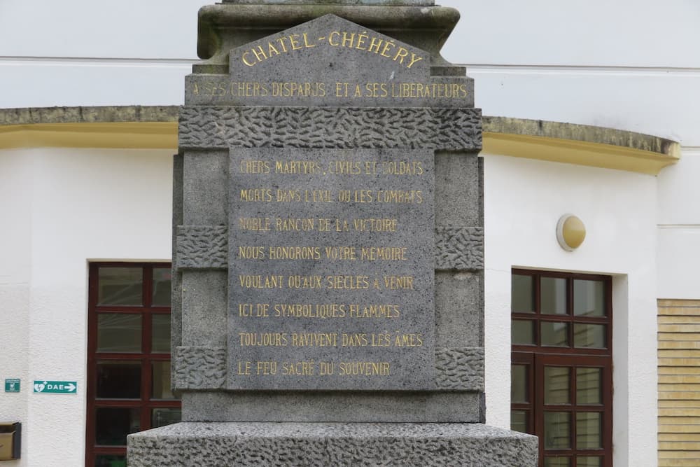 Monument aux Morts Châtel-Chéhéry #2