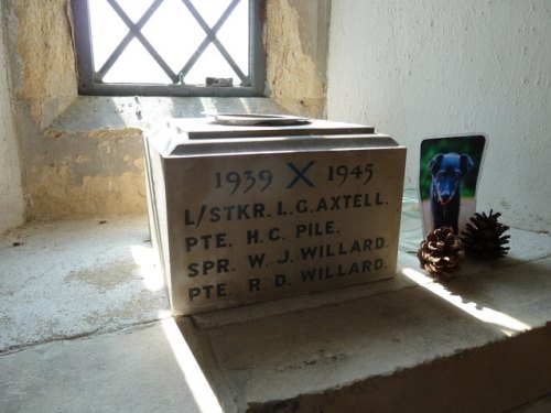 War Memorial St. Andrew Church Beddingham #2