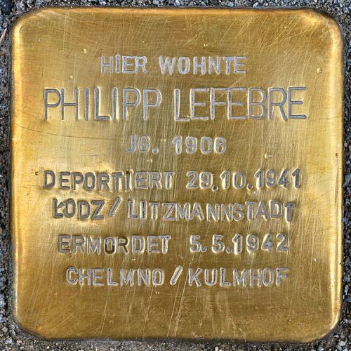 Stolpersteine Christinenstrae 16 #2