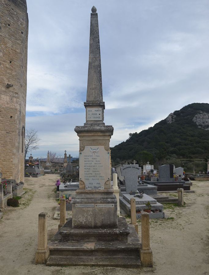 Oorlogsmonument Saint-Bonnet-du-Gard