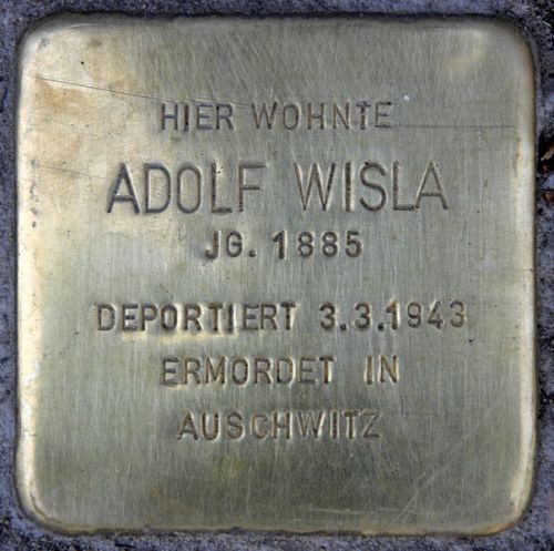 Stolpersteine Trautenaustraße 20-21