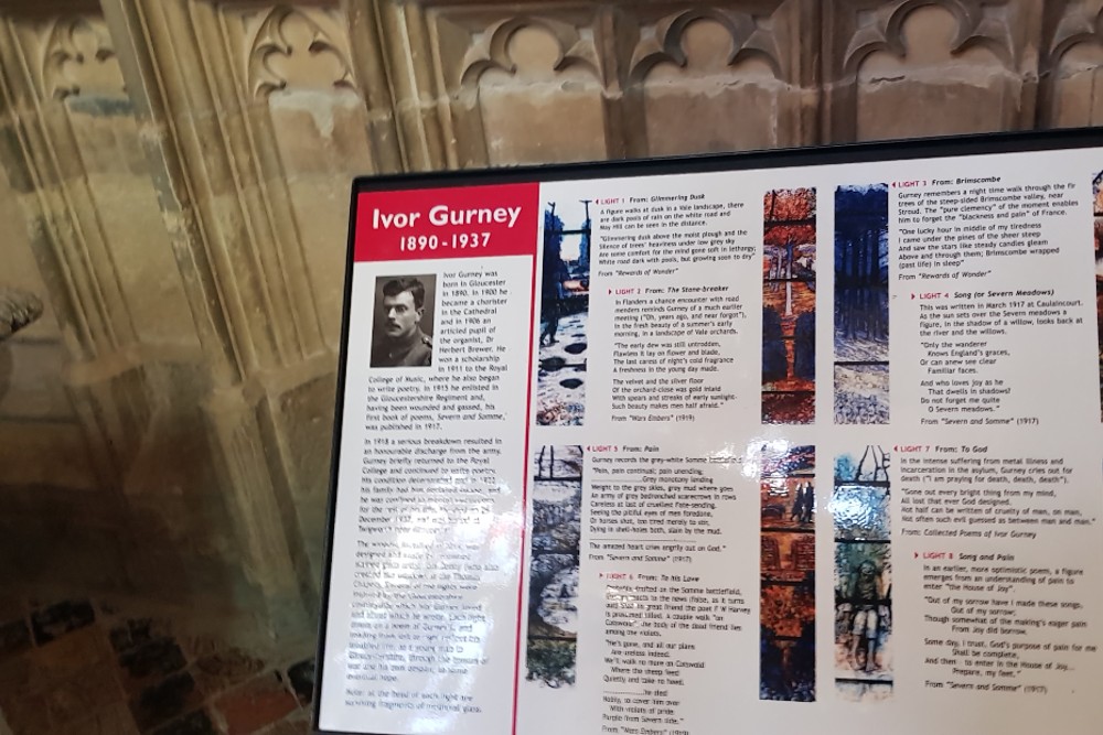 Gedenktekens Gloucester Cathedral #4