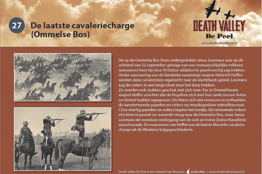 Fietsroute Death Valley De Peel - De laatste Cavaleriecharge (Ommelse Bos) (#27) #1