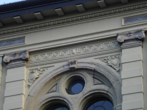 Swastikas on Schoolbuilding #1