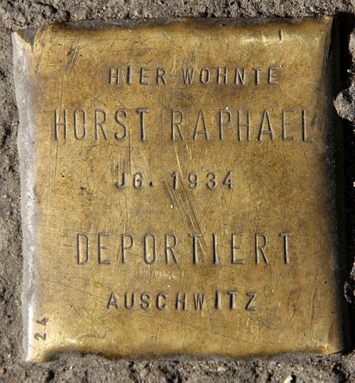Stumbling Stones Oranienstraße 167 #2