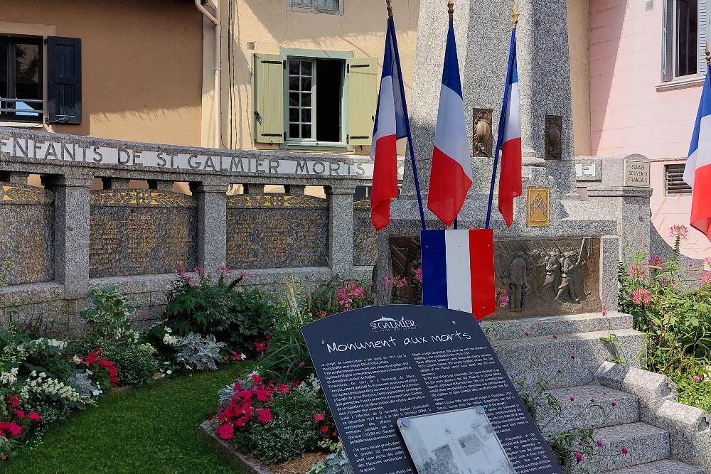 Oorlogsmonument Saint-Galmier #3