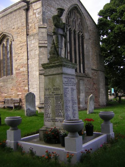 Oorlogsmonument Laughton-en-le-Morthen #1