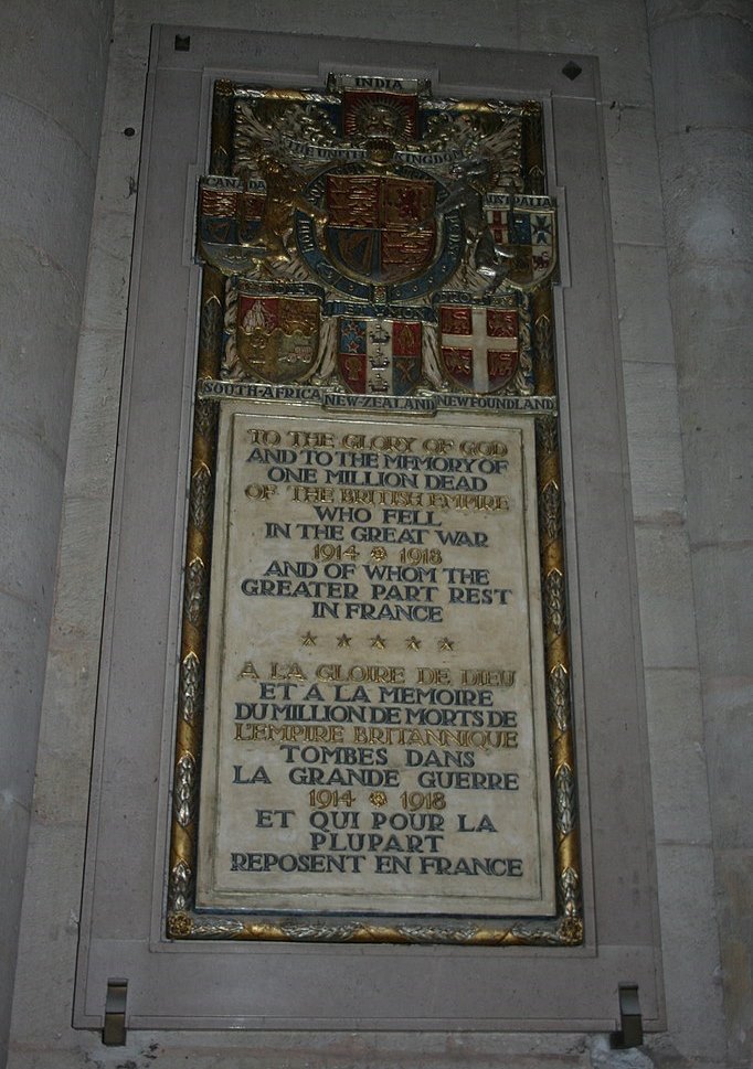 Memorial Dead of the British Empire Le Mans