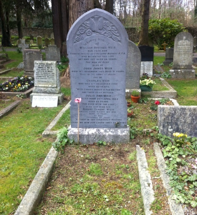 Commonwealth War Graves St. Patrick Church of Ireland Churchyard #1