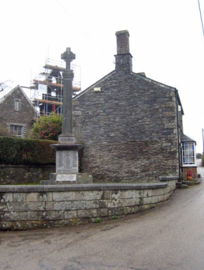 Oorlogsmonument Stoke Climsland