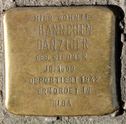 Stolperstein Oranienstrae 173 #1