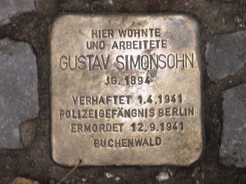 Stumbling Stone Breite Straße 10 #1