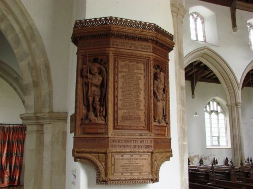 War Memorial Blickling Church