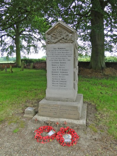 War Memorial Stokesby