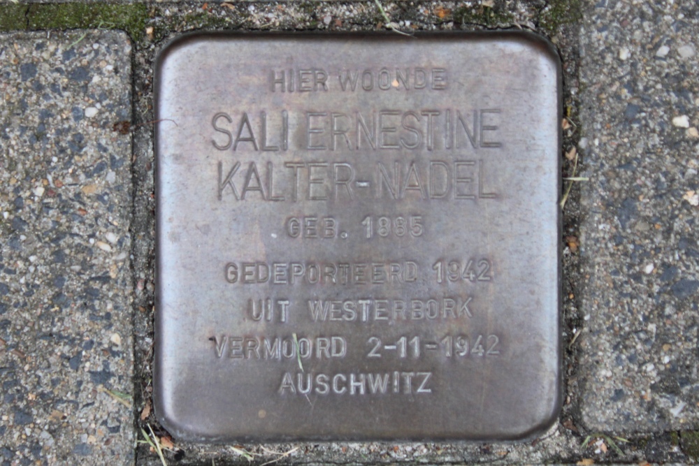 Stolperstein Churchill-laan 184 (former Noorder Amstellaan 184 III) #2