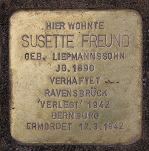 Stolperstein Aschaffenburger Strae 23 #1