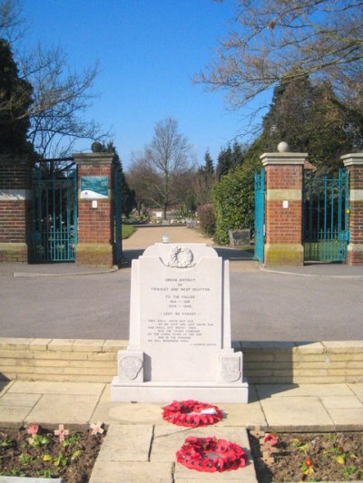 Oorlogsmonument West Drayton #1