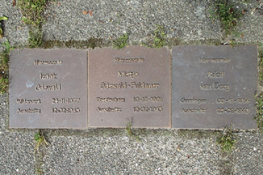 Memorial Stones Nijverheidsstraat 69 #1