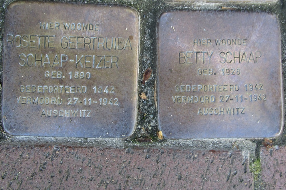 Stolpersteine Kerkstraat 3 #3