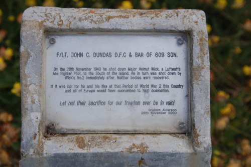 Memorial F/LT John C Dundas (Spitfire I - X4586) #1