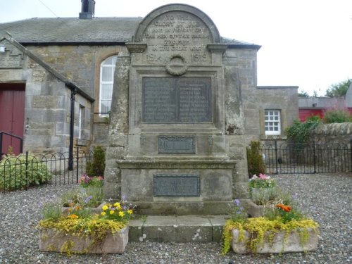 War Memorial Pitlessie #1