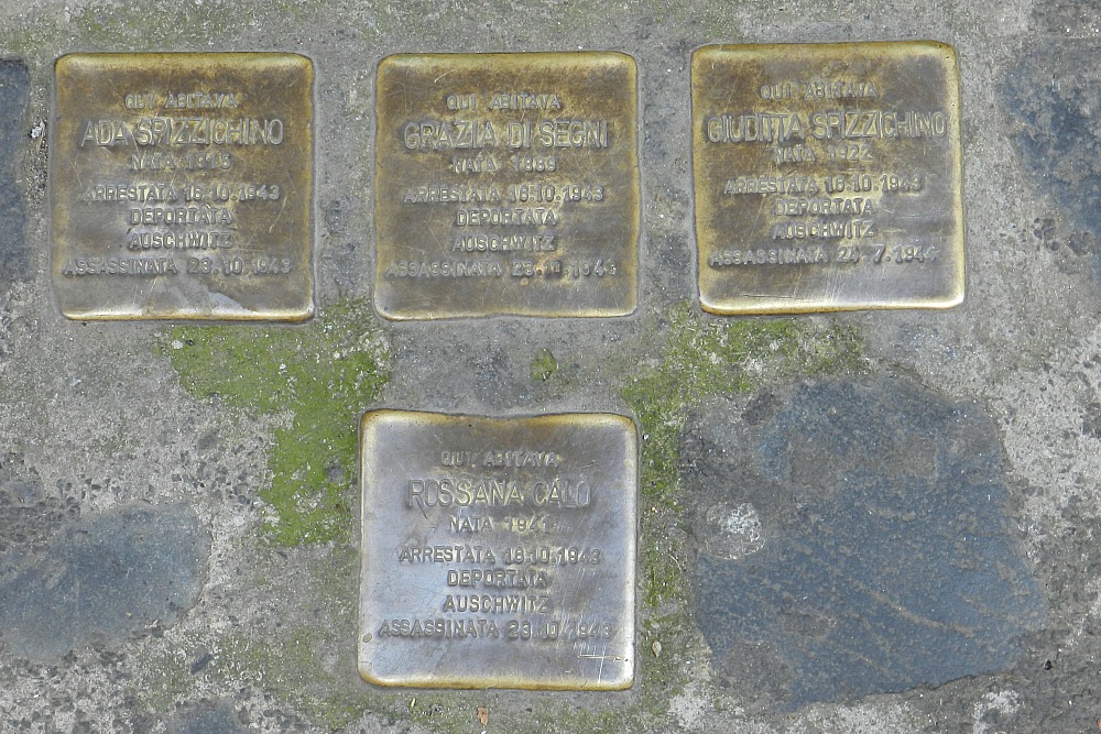 Stolpersteine Via della Reginella 2