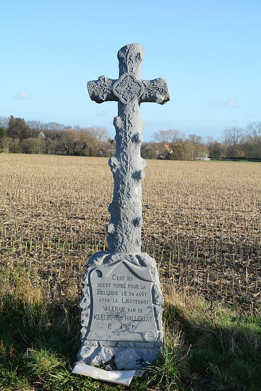 Remembrance Cross Lieutenant Valeran van de Kerchove d' Hallebast #2